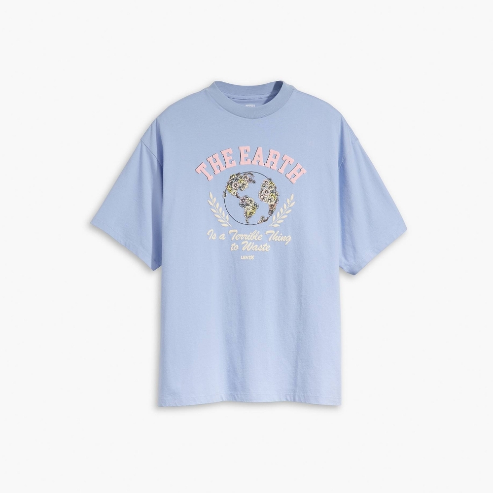 Levi's Graphic Short Stack T-Shirt - Blue - Size S